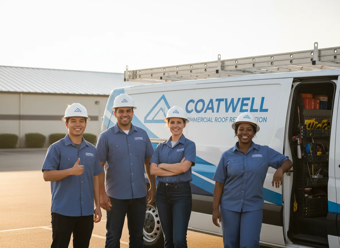 Commercial roof coating company in Bishop, VA